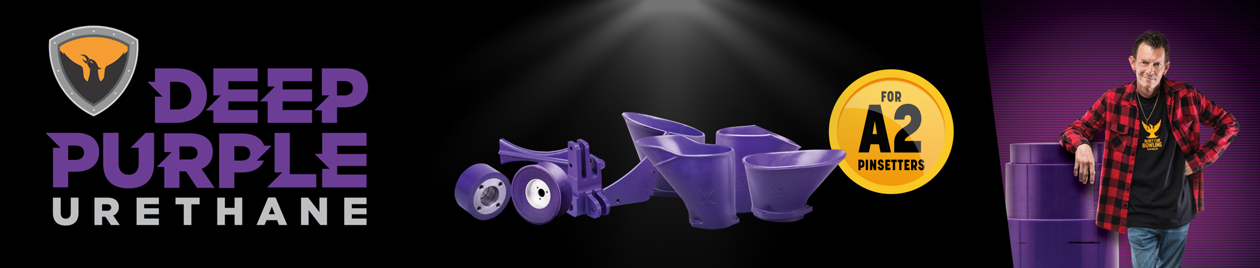 Kegel Purple Urethane Parts 