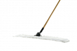 KEGEL 36" APPROACH MICROFIBER MOP WITH HANDLE ASSEMBLY (WHITE)