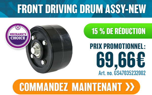 FRONT DRIVING DRUM ASSY-NEW