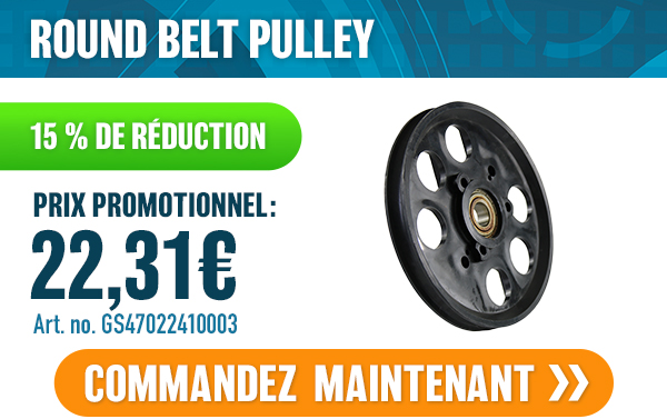 ROUND BELT PULLEY