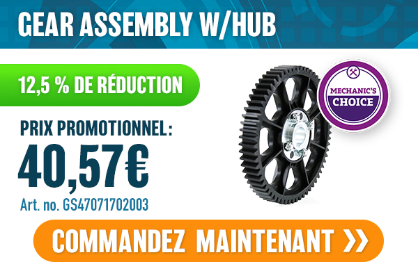 GEAR ASSEMBLY W/HUB