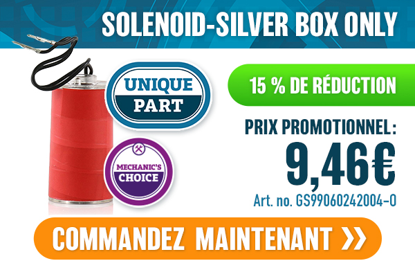 SOLENOID-SILVER BOX ONLY SOLENOID-SILVER BOX ONLY