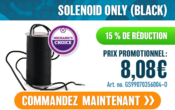 SOLENOID ONLY (BLACK) SOLENOID ONLY (BLACK)