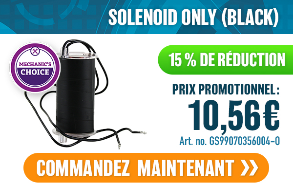 SOLENOID ONLY (BLACK) SOLENOID ONLY (BLACK)