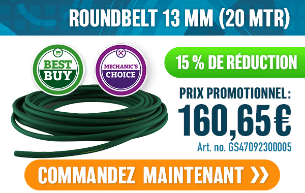 ROUNDBELT 13 MM (20MTR) ROUNDBELT 13 MM (20MTR)