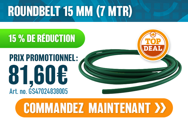 ROUNDBELT 15MM X 7MTR ROUNDBELT 15MM X 7MTR
