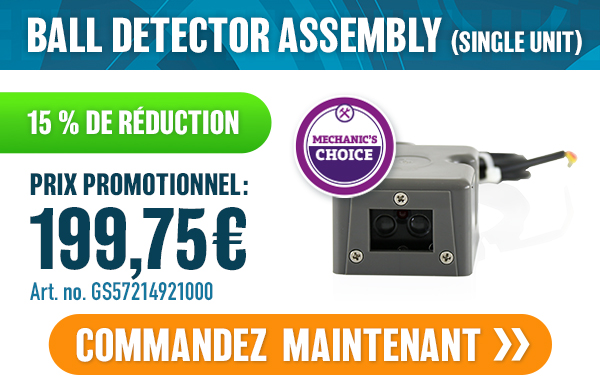 BALL DETECTOR ASSEMBLY (SINGLE UNIT)