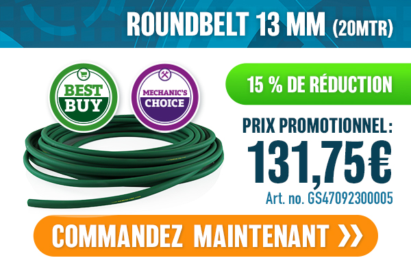 ROUNDBELT 13 MM (20MTR)