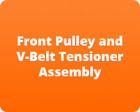 Front Pulley and V-Belt Tensioner Assembly